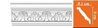 Плинтус с орнаментом Decomaster 95854 (размер 80х91х2400)