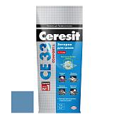 Затирка для узких швов Ceresit СЕ33 Comfort голубая 2 кг