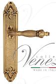 Дверная ручка Venezia на планке PL90 мод. Olimpo (франц. золото) проходная