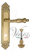 Дверная ручка Venezia на планке PL96 мод. Olimpo (полир. латунь) сантехническая, повор