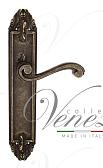 Дверная ручка Venezia на планке PL90 мод. Vivaldi (ант. бронза) проходная